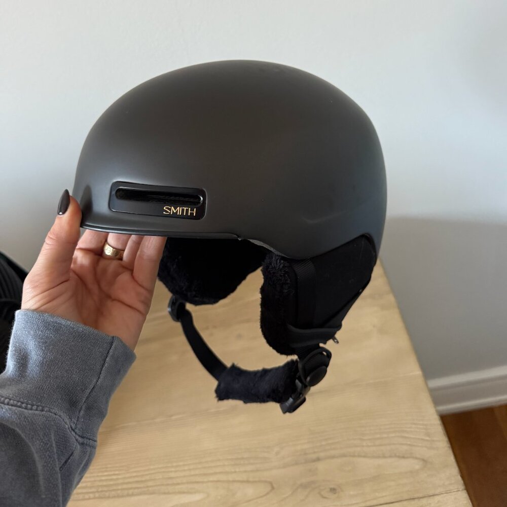 Black Womens Smith Helmet